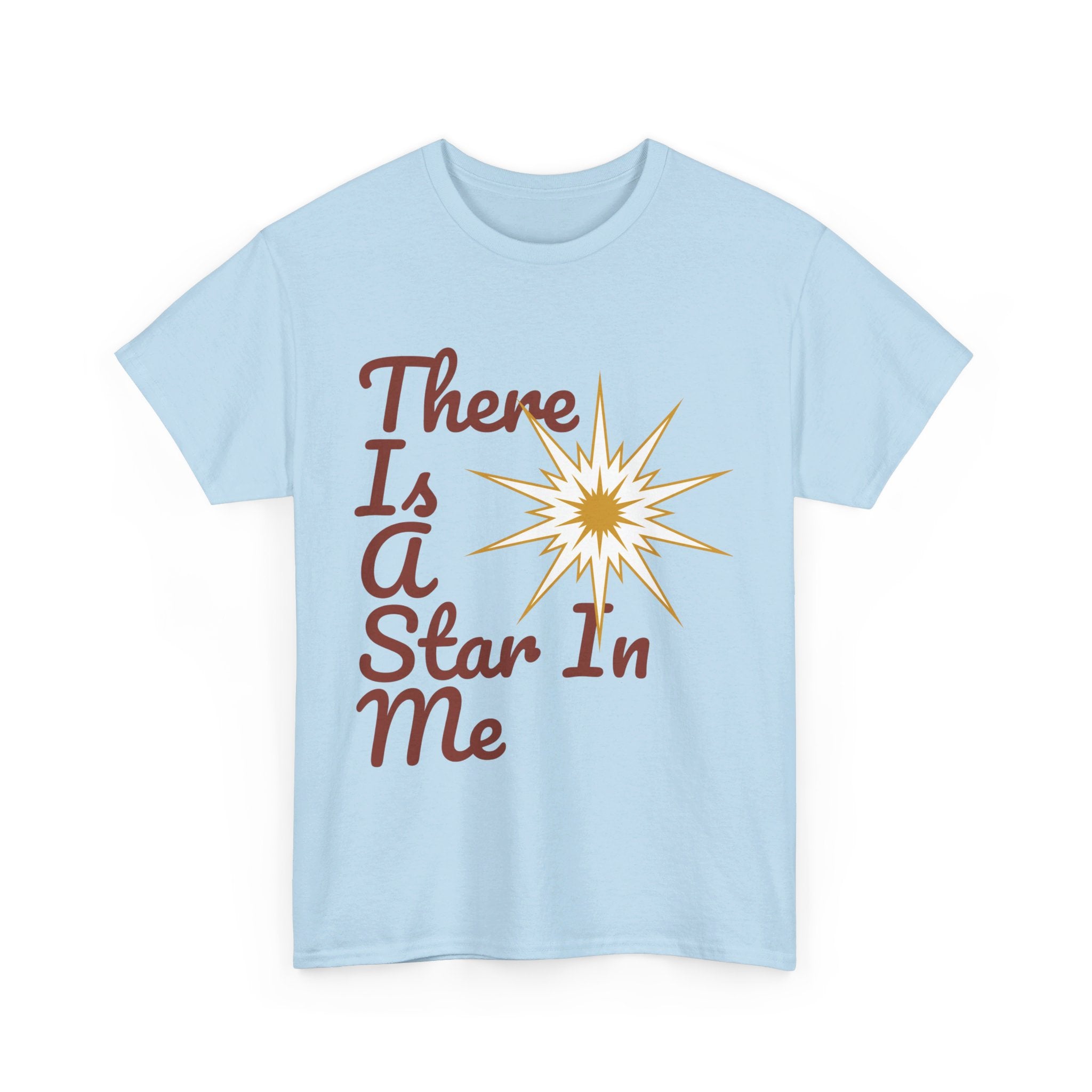 Star Unisex Heavy Cotton Tee  (There Is A Star In Me)
