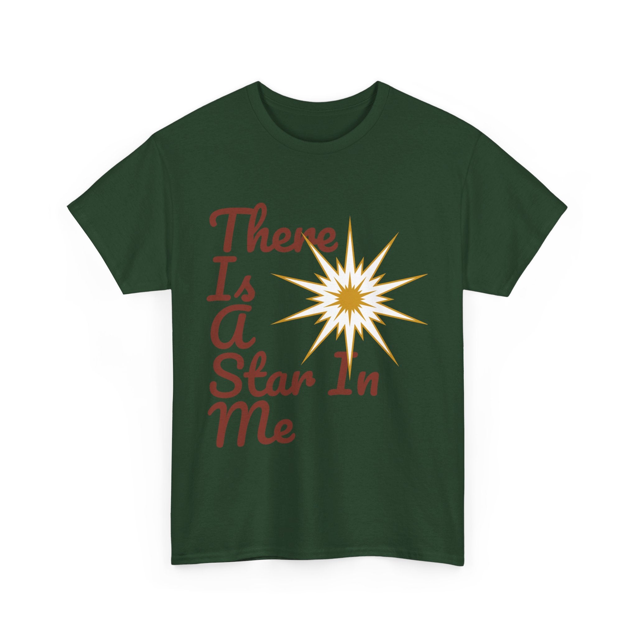 Star Unisex Heavy Cotton Tee  (There Is A Star In Me)