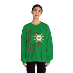 Pleasant-Comfort Unisex Heavy Blend™ Crewneck Sweatshirt(There Is A Star In Me), Men and Women wear,
