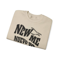 Unisex Heavy Blend™ Crewneck Sweatshirt, good design concept, New Me, Nuevo Yo, Nueva Yo