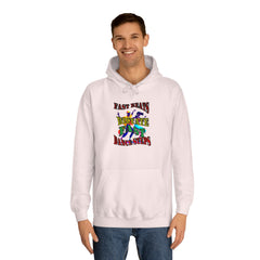 Optimum Quality Design Unisex College Hoodie,  Choice colors, Fast Beats Dictate Fast Dance.