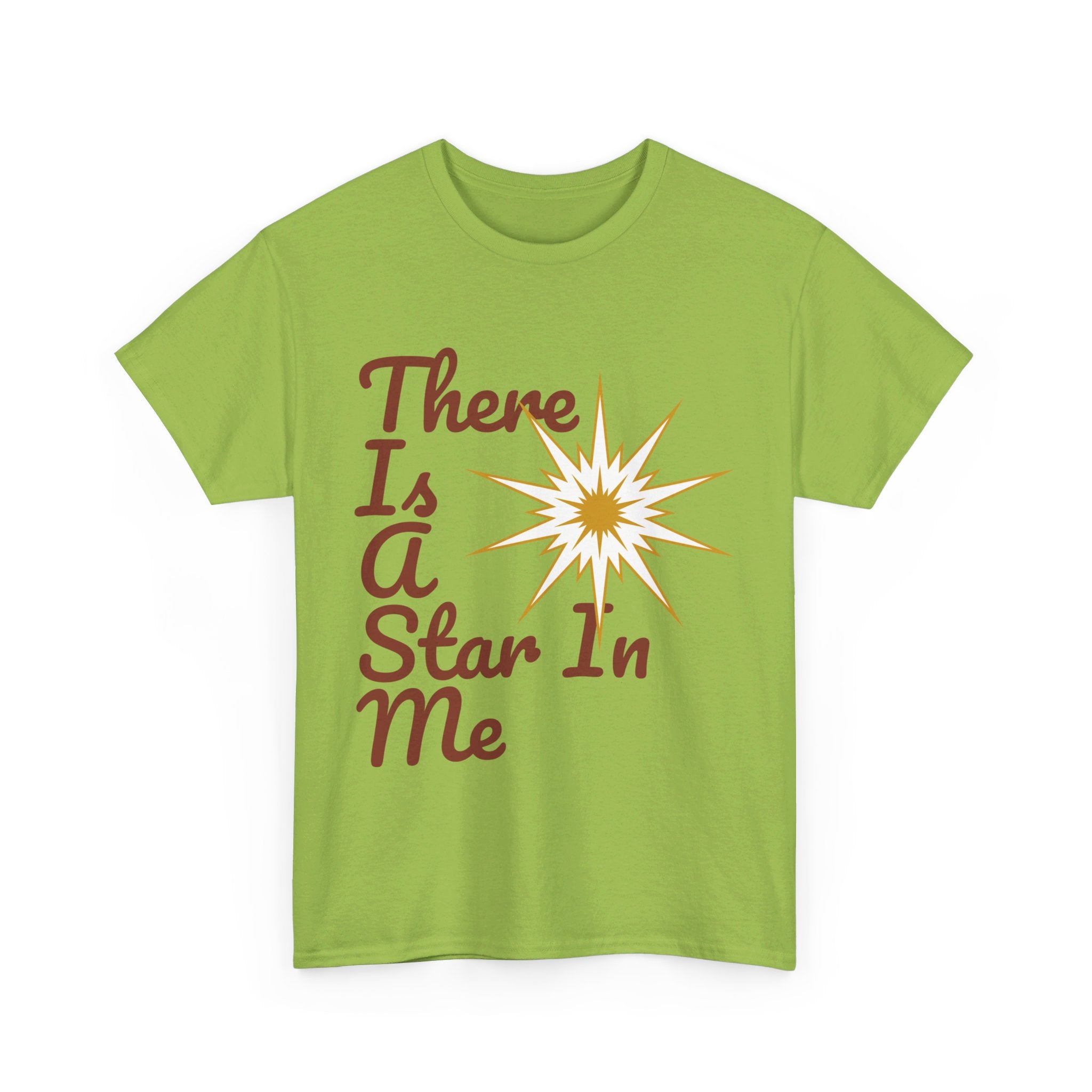 Star Unisex Heavy Cotton Tee  (There Is A Star In Me)