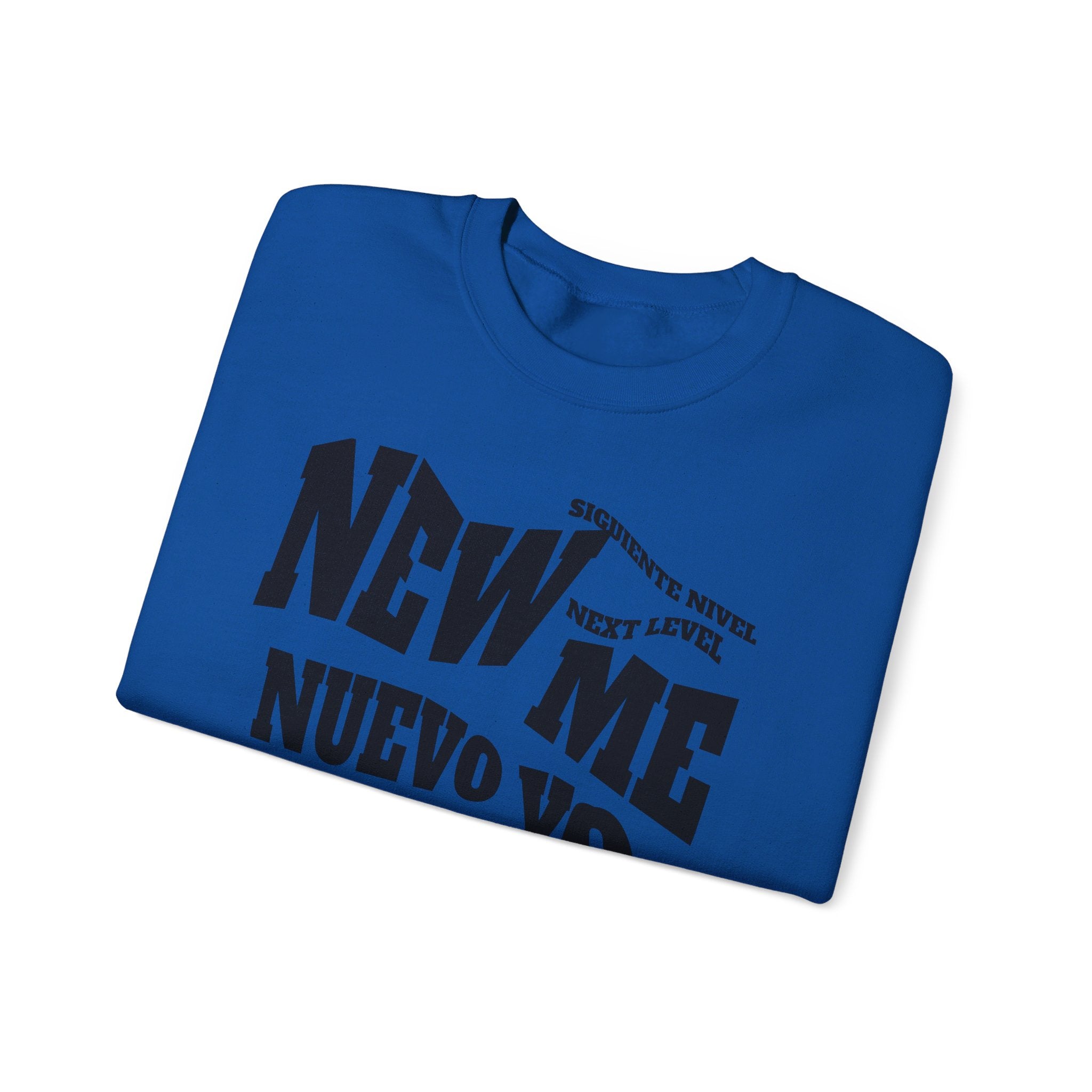 Unisex Heavy Blend™ Crewneck Sweatshirt, good design concept, New Me, Nuevo Yo, Nueva Yo