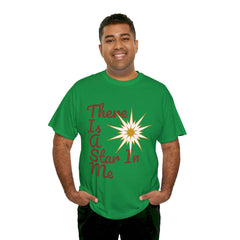 Star Unisex Heavy Cotton Tee  (There Is A Star In Me)