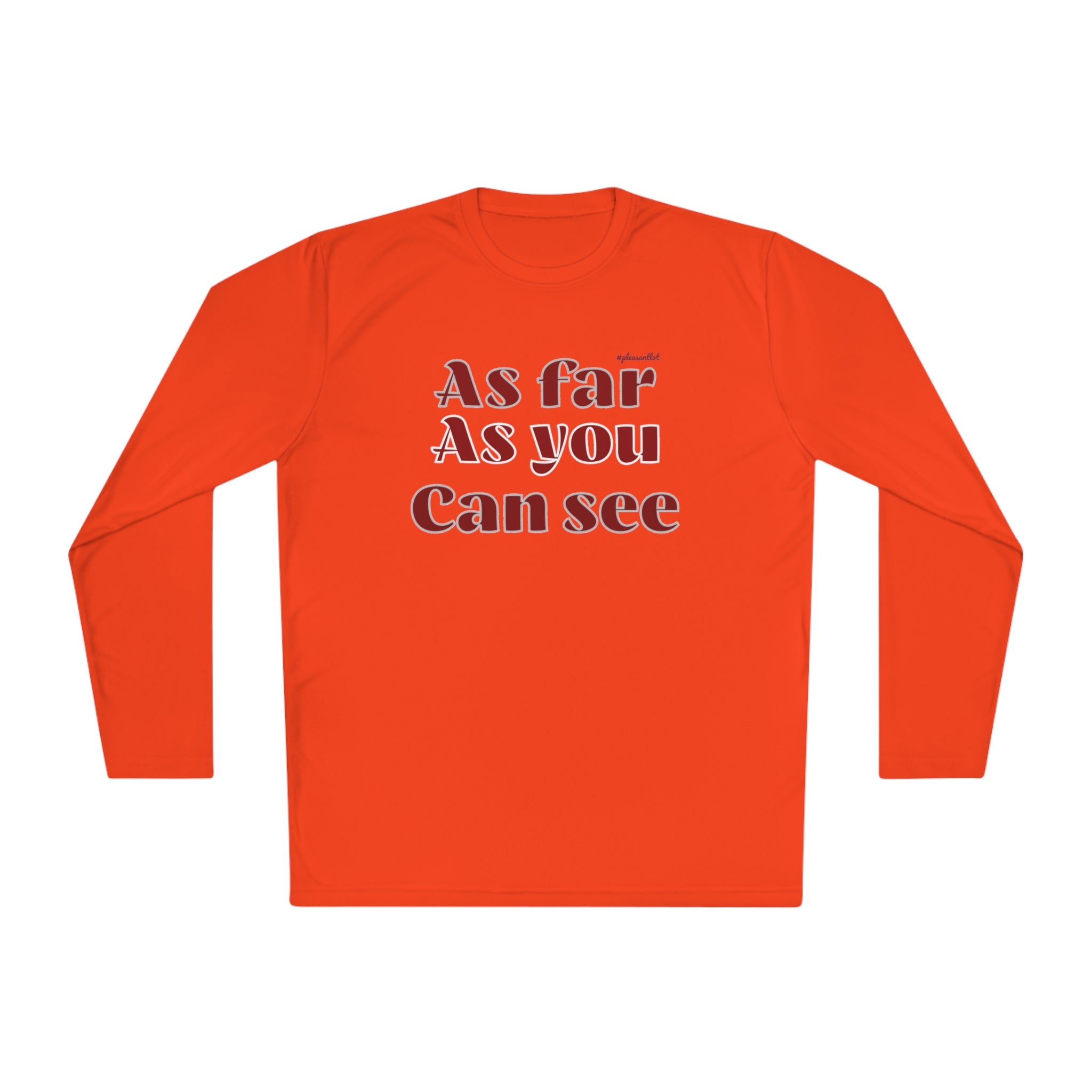 Unisex Lightweight Long Sleeve Tee(As Far As You Can See)