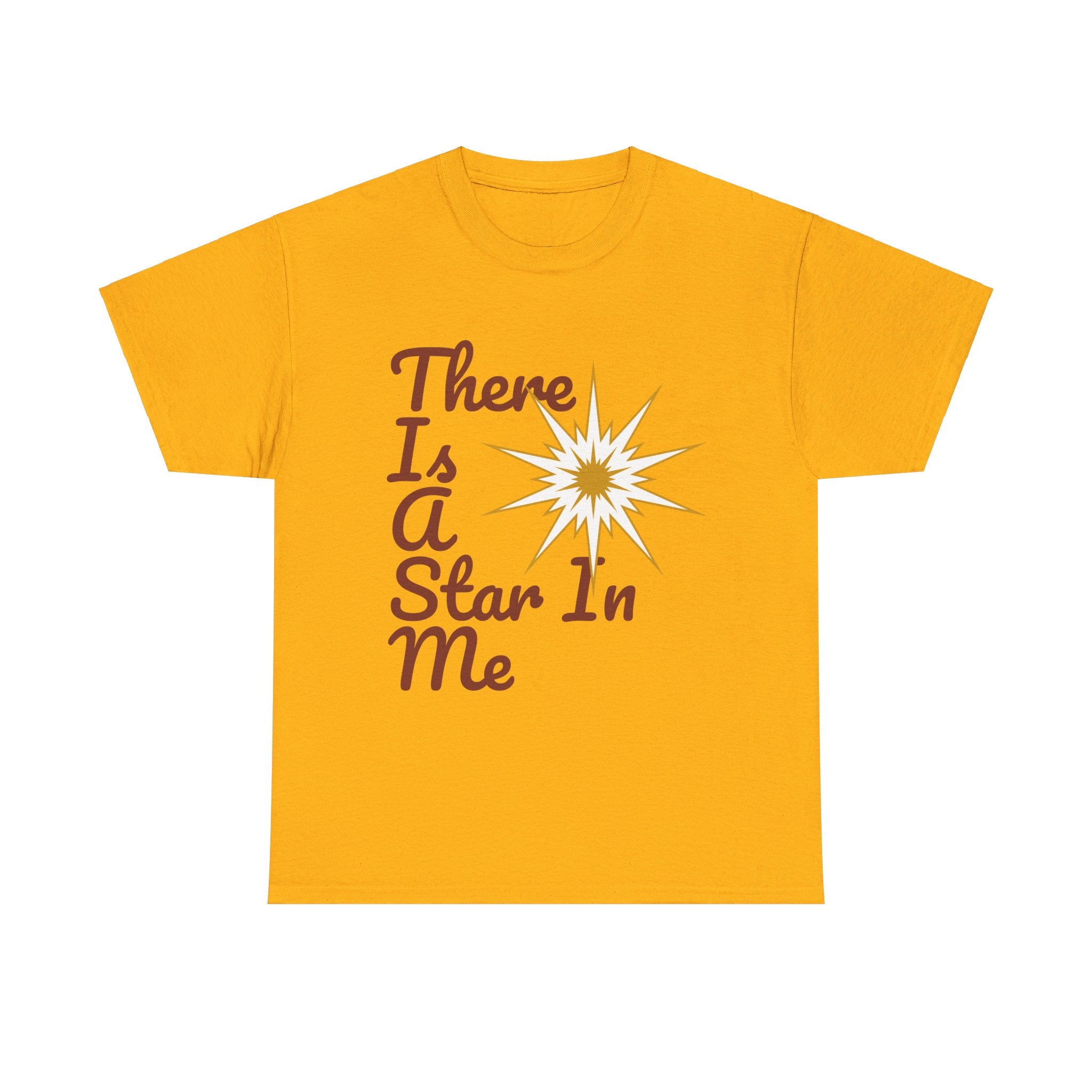 Star Unisex Heavy Cotton Tee  (There Is A Star In Me)