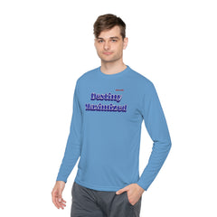 Unisex Lightweight Long Sleeve Tee, activewear, everydaywear, moisture-wicking, ultraviolet protection, (Destiny Maximized)