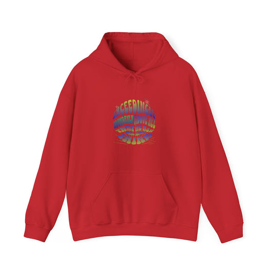 A nice Hoodie Sweatshirt with thoughtful graphic design, Exceedingly Abundantly Above All That We Ask Or Think
