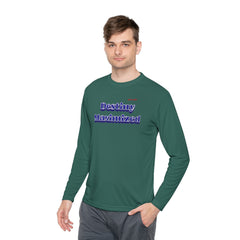 Unisex Lightweight Long Sleeve Tee, activewear, everydaywear, moisture-wicking, ultraviolet protection, (Destiny Maximized)