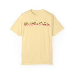Christlike Culture Unisex T-shirt - Comfortable & Stylish Garment-Dyed Tee for Fashion Enthusiasts