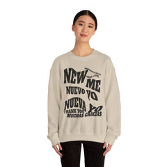 Unisex Heavy Blend™ Crewneck Sweatshirt, good design concept, New Me, Nuevo Yo, Nueva Yo