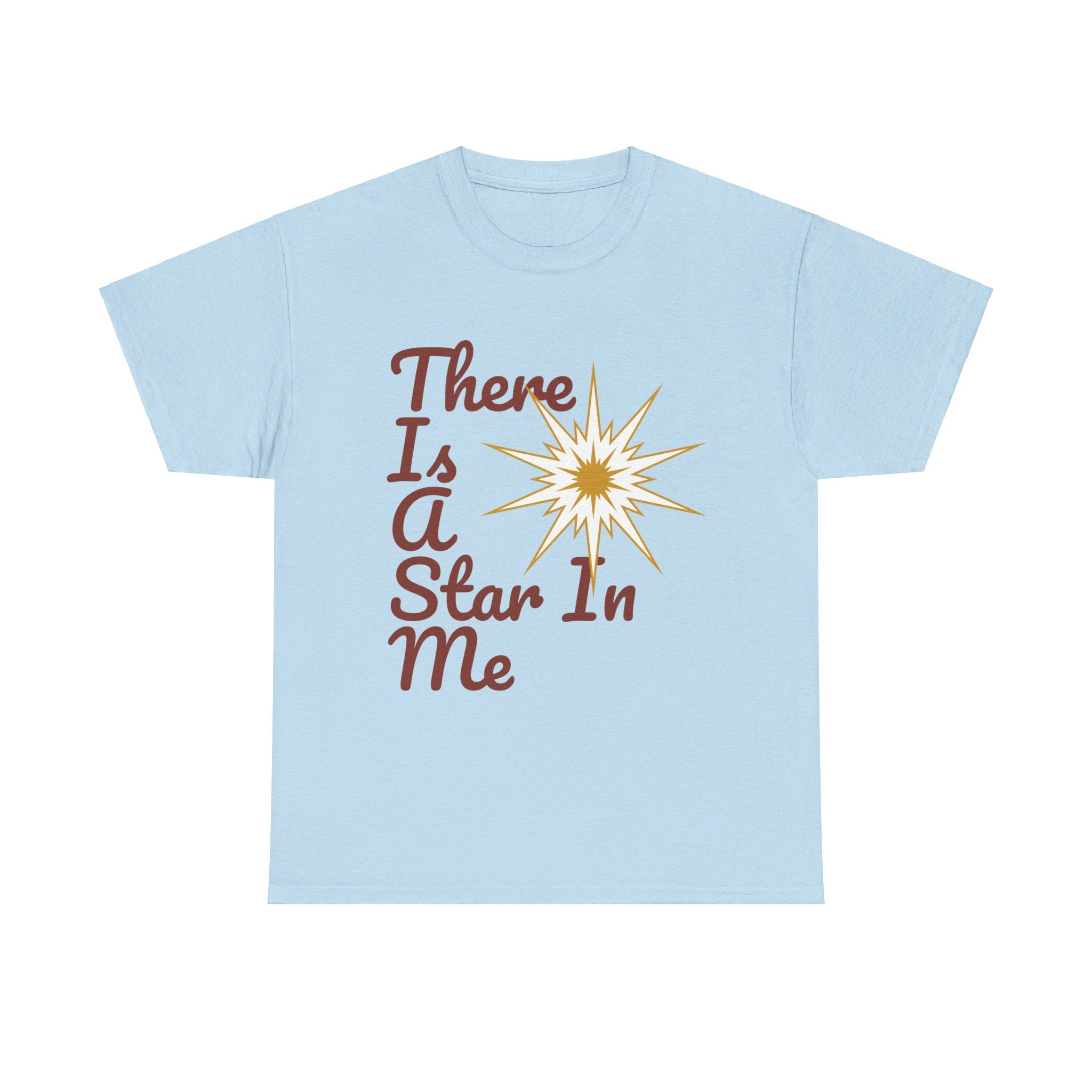Star Unisex Heavy Cotton Tee  (There Is A Star In Me)
