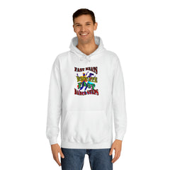 Optimum Quality Design Unisex College Hoodie,  Choice colors, Fast Beats Dictate Fast Dance.