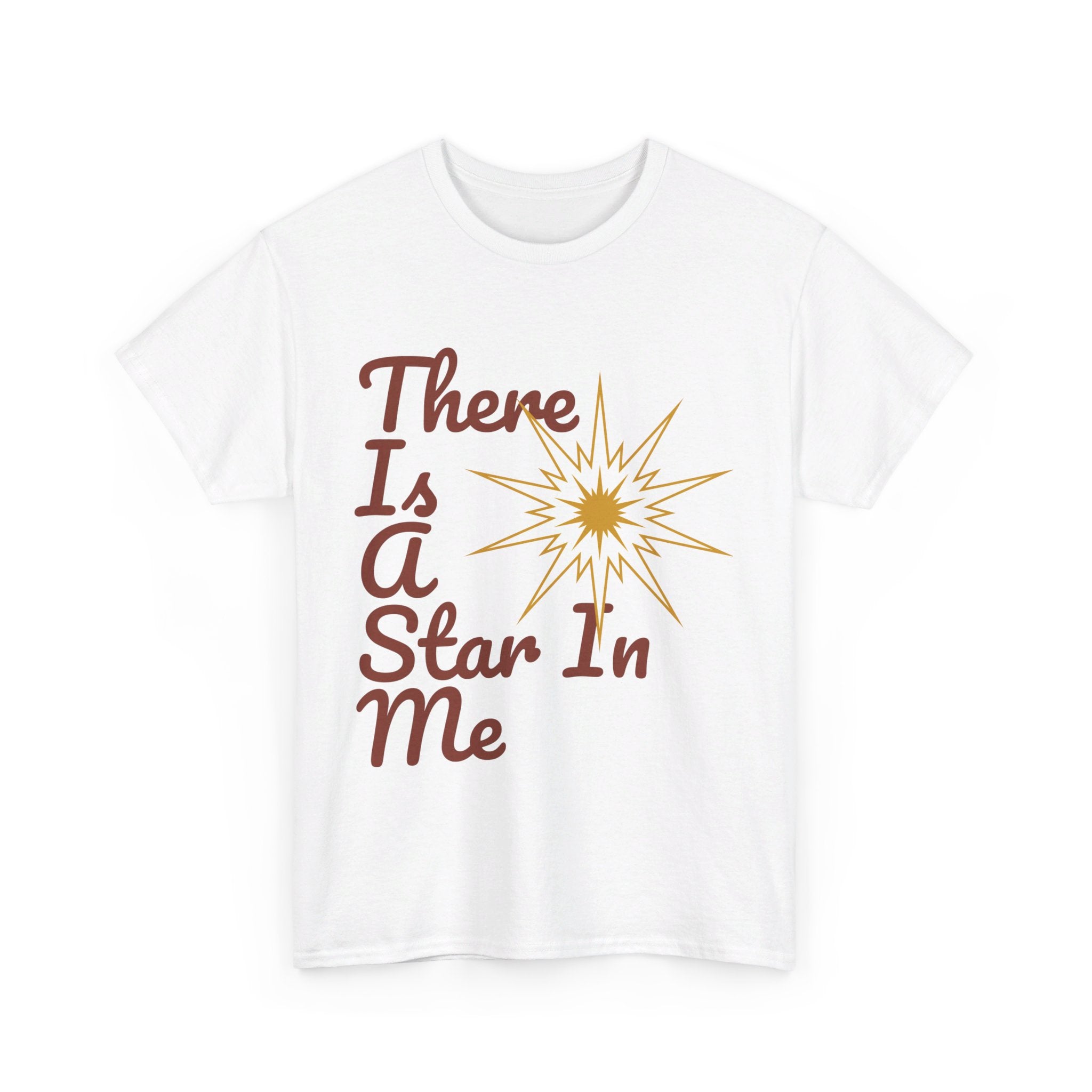 Star Unisex Heavy Cotton Tee  (There Is A Star In Me)