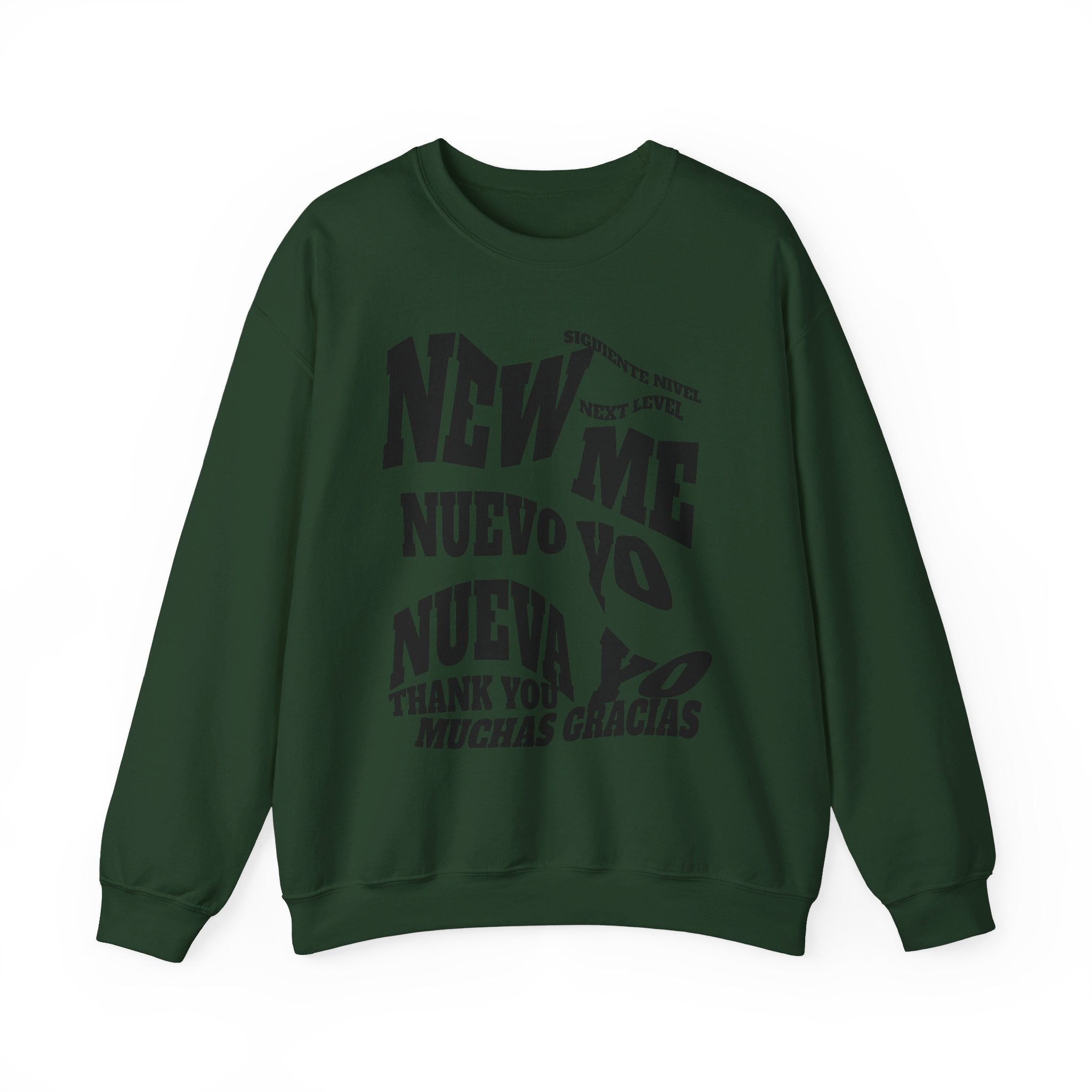 Unisex Heavy Blend™ Crewneck Sweatshirt, good design concept, New Me, Nuevo Yo, Nueva Yo