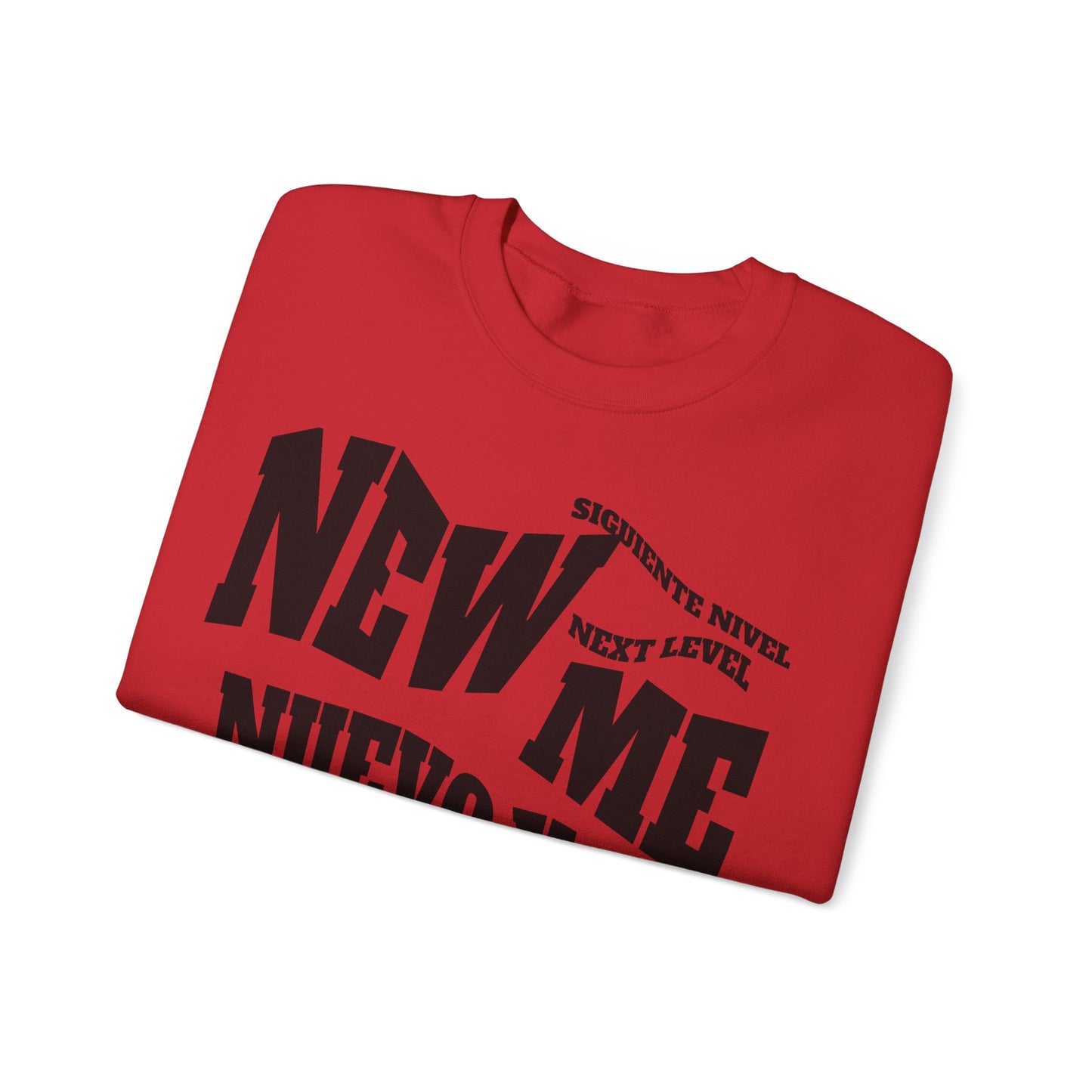 Unisex Heavy Blend™ Crewneck Sweatshirt, good design concept, New Me, Nuevo Yo, Nueva Yo