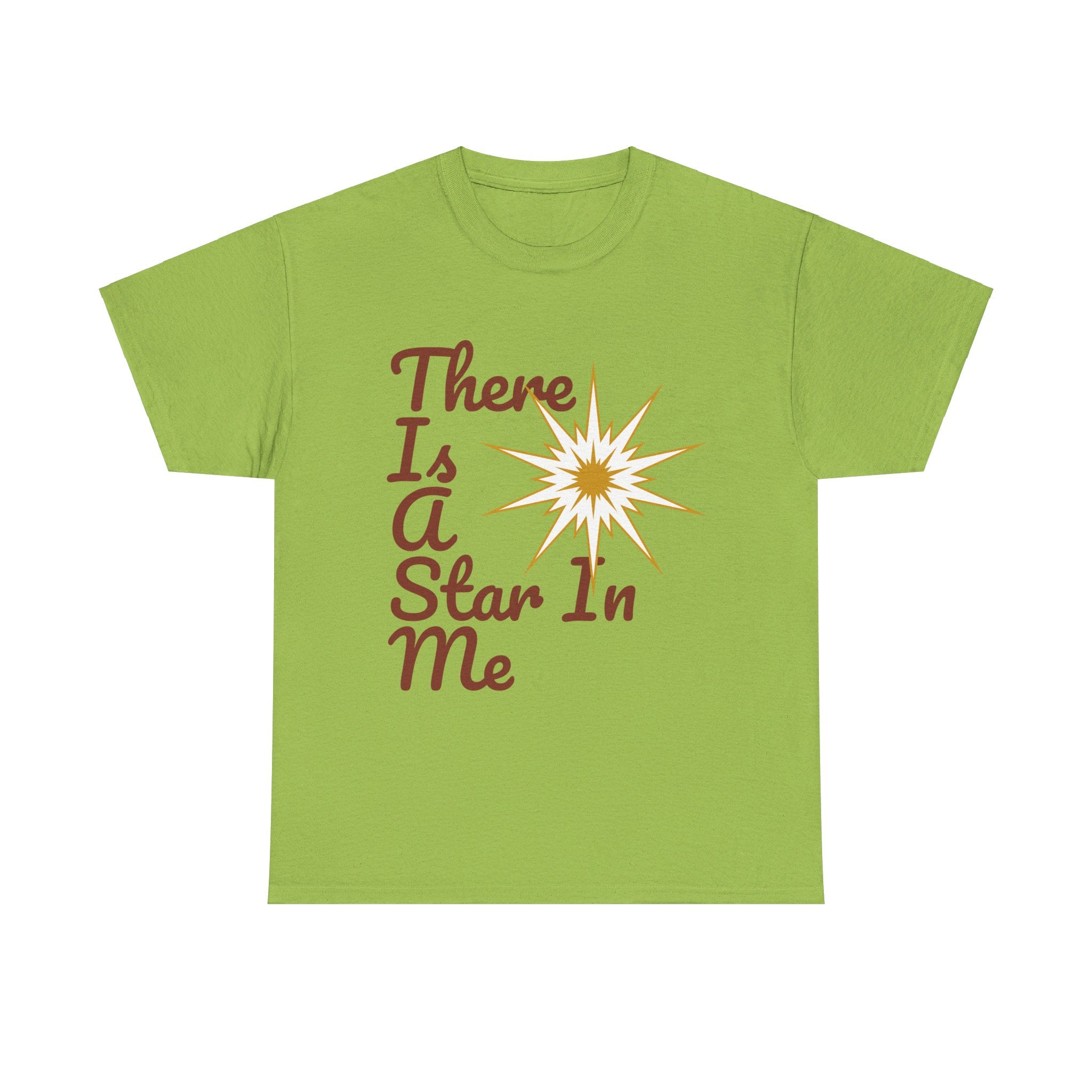 Star Unisex Heavy Cotton Tee  (There Is A Star In Me)