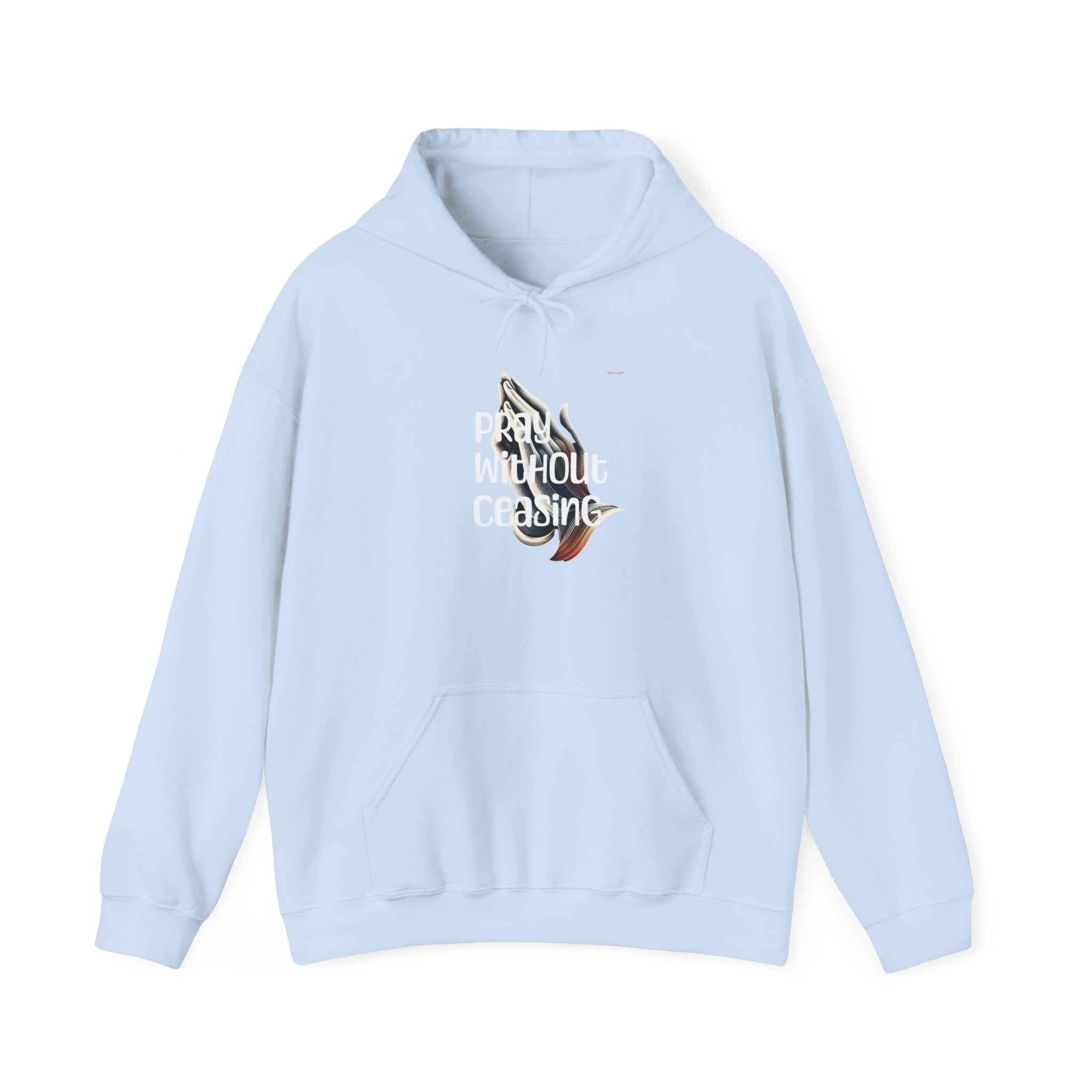 Pray Without Ceasing Unisex Heavy Blend™ Hooded Sweatshirt, Men and Women Hoodie, great Gift too.