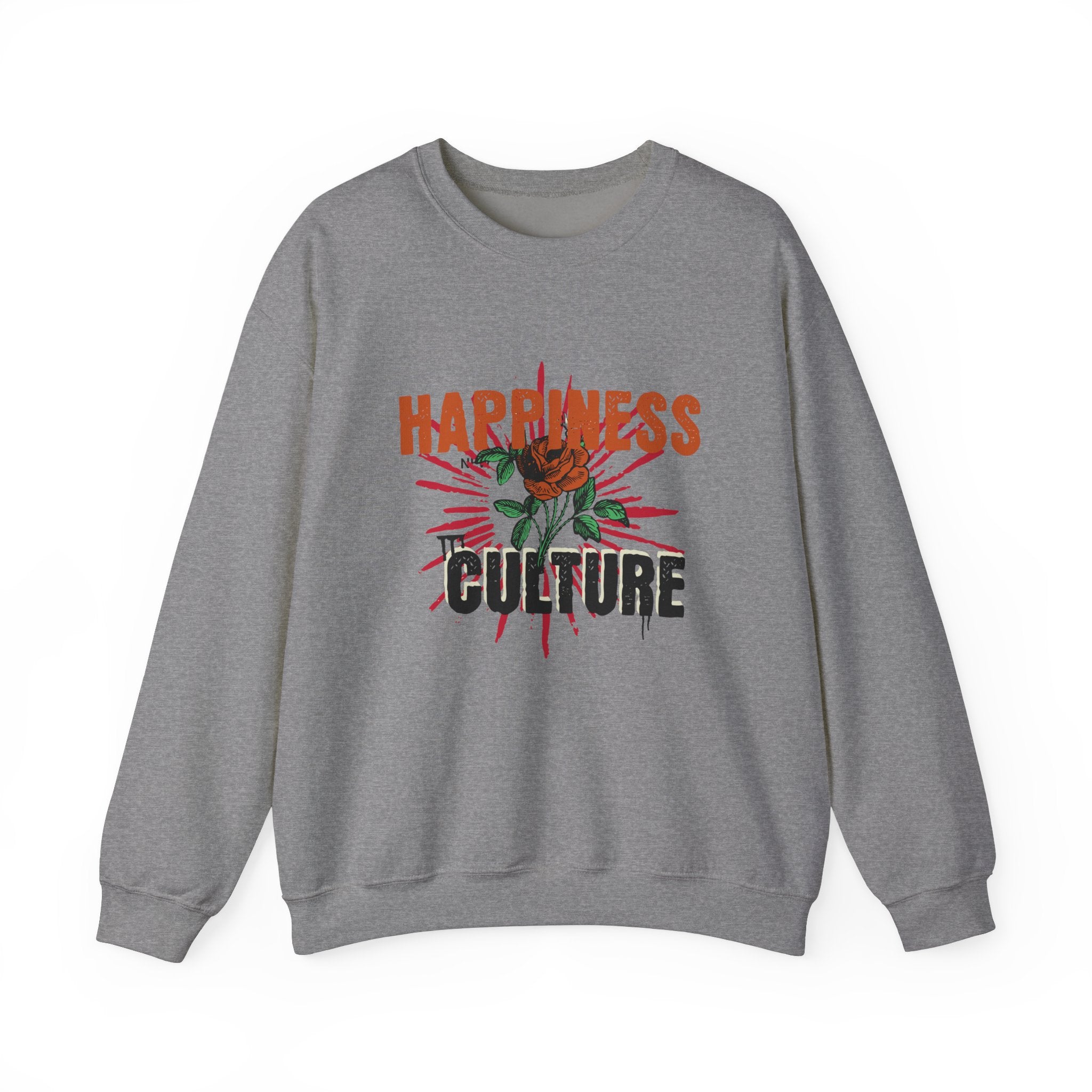 Happiness Culture Unisex Crewneck Sweatshirt