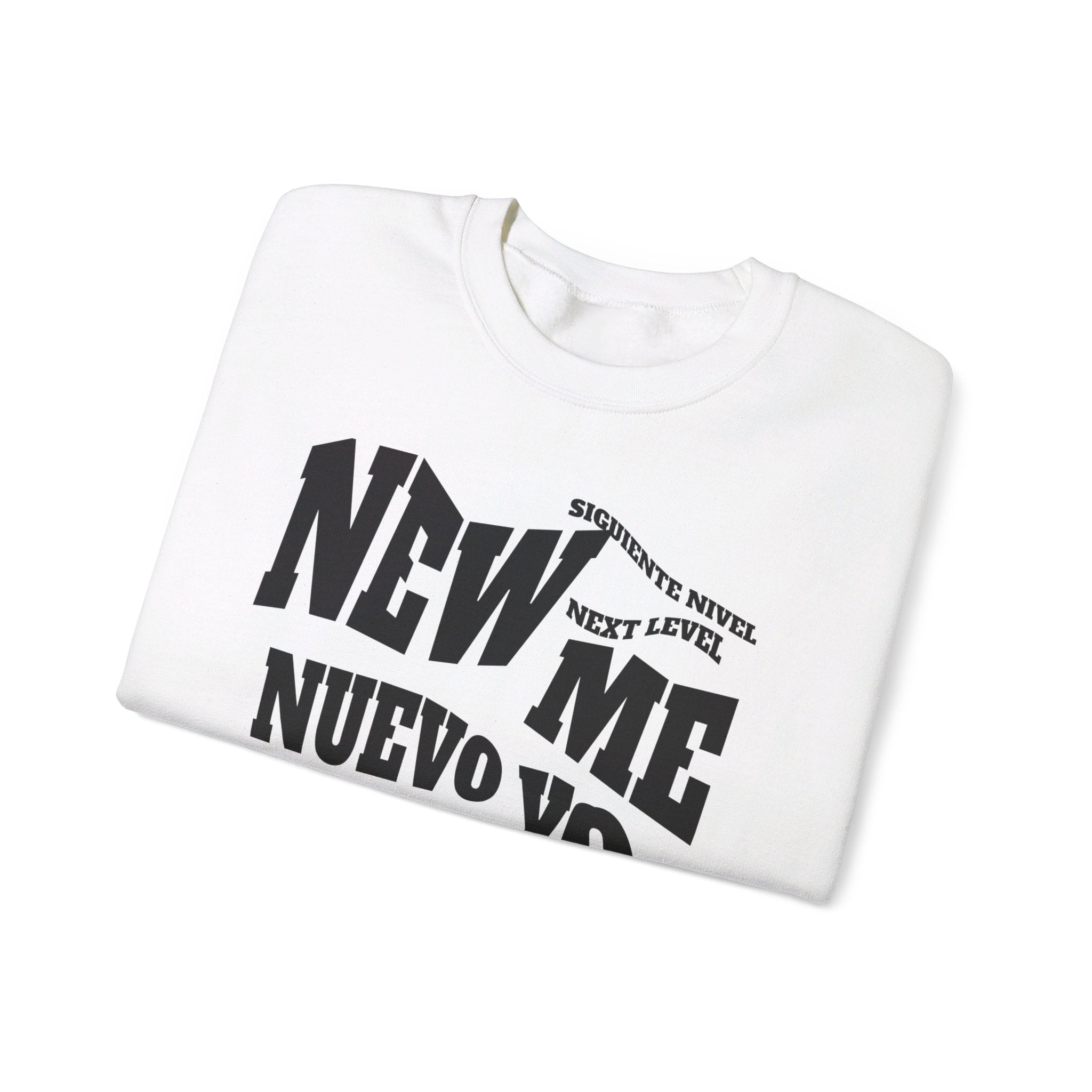 Unisex Heavy Blend™ Crewneck Sweatshirt, good design concept, New Me, Nuevo Yo, Nueva Yo