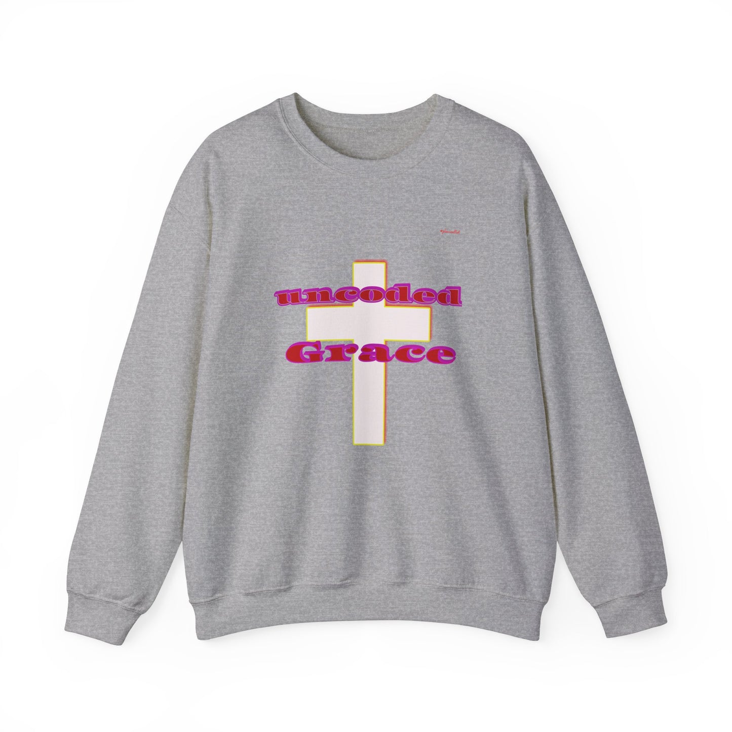 Uncoded Grace Unisex Heavy Blend™ Crewneck Sweatshirt, Men and Women's Wear