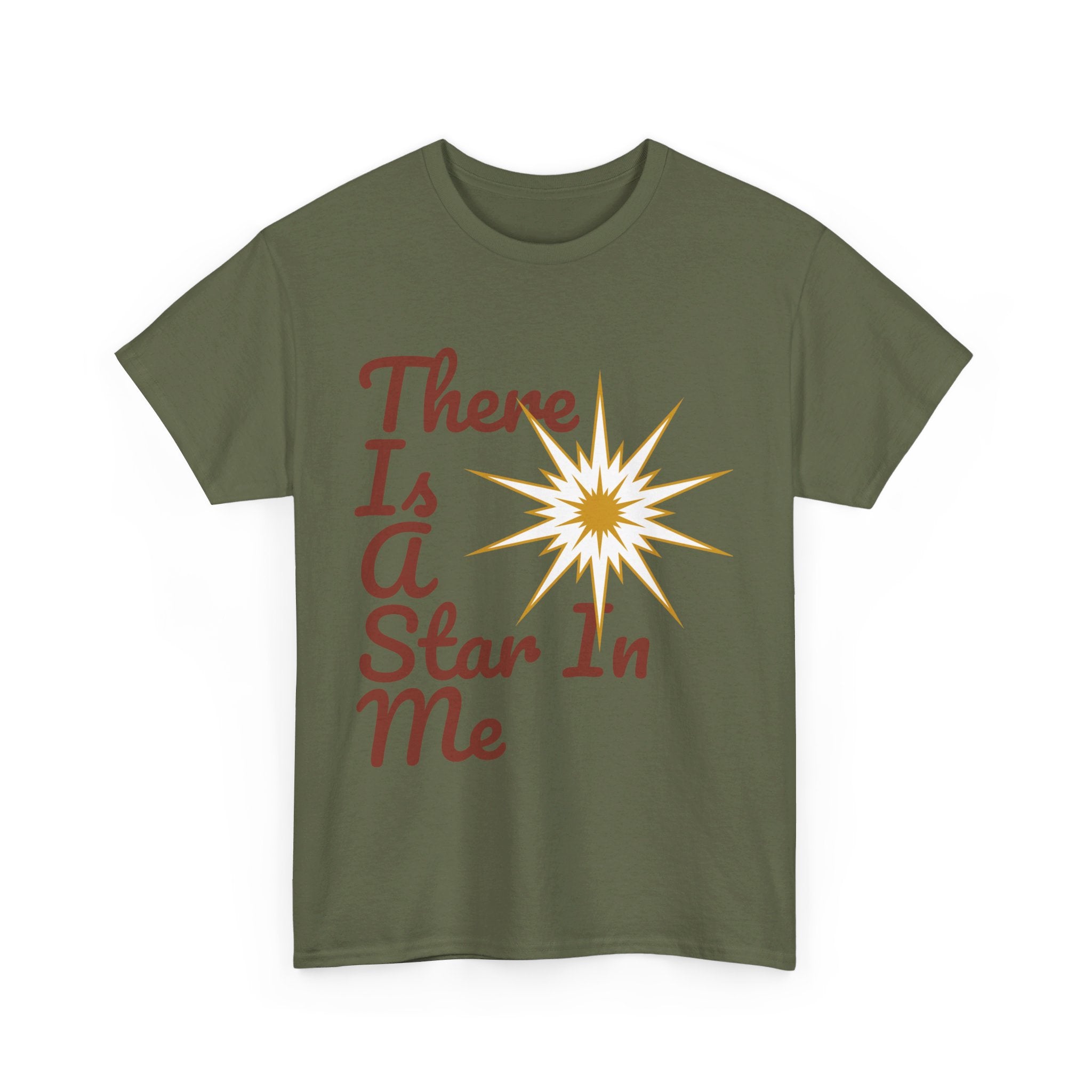 Star Unisex Heavy Cotton Tee  (There Is A Star In Me)