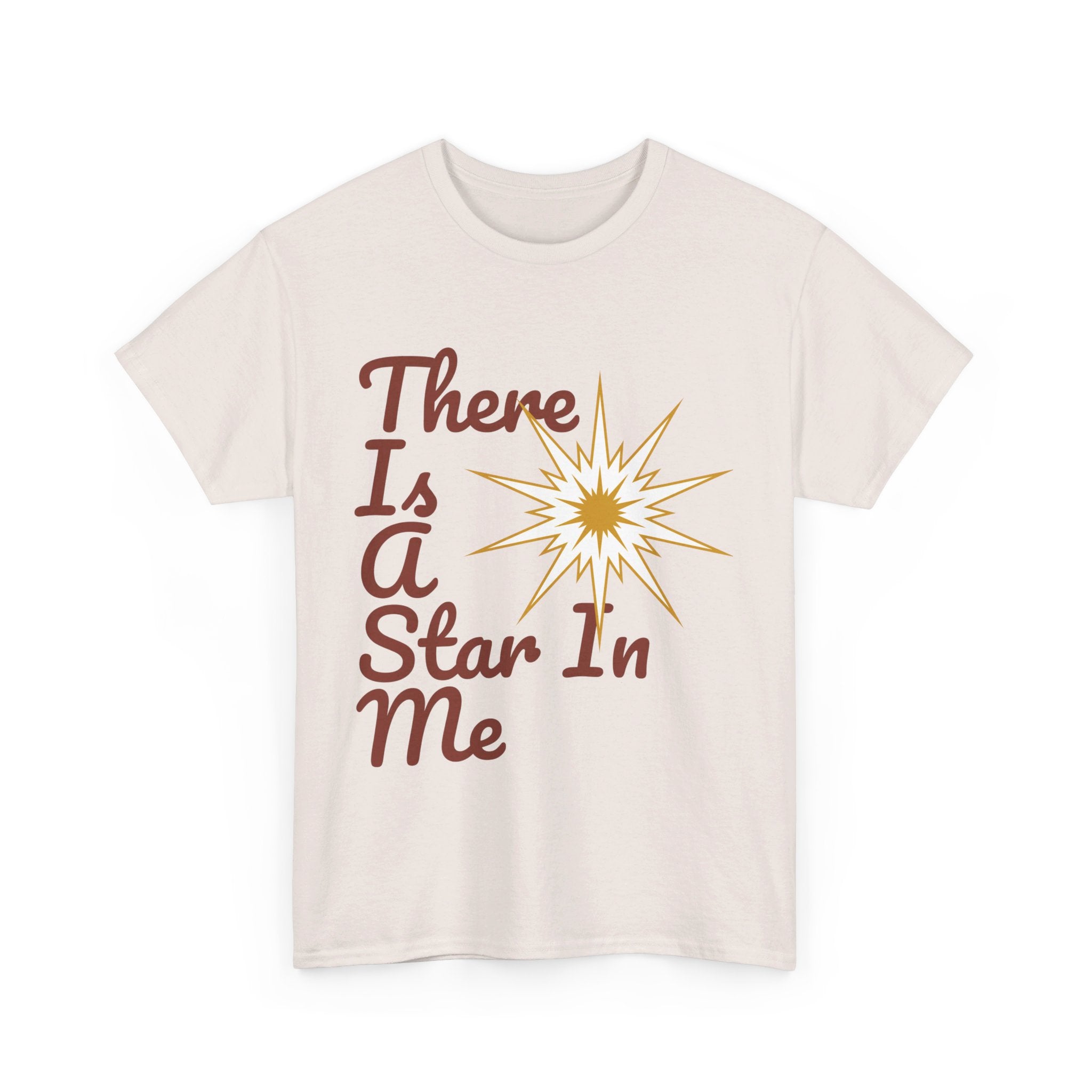 Star Unisex Heavy Cotton Tee  (There Is A Star In Me)