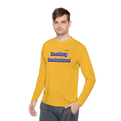 Unisex Lightweight Long Sleeve Tee, activewear, everydaywear, moisture-wicking, ultraviolet protection, (Destiny Maximized)
