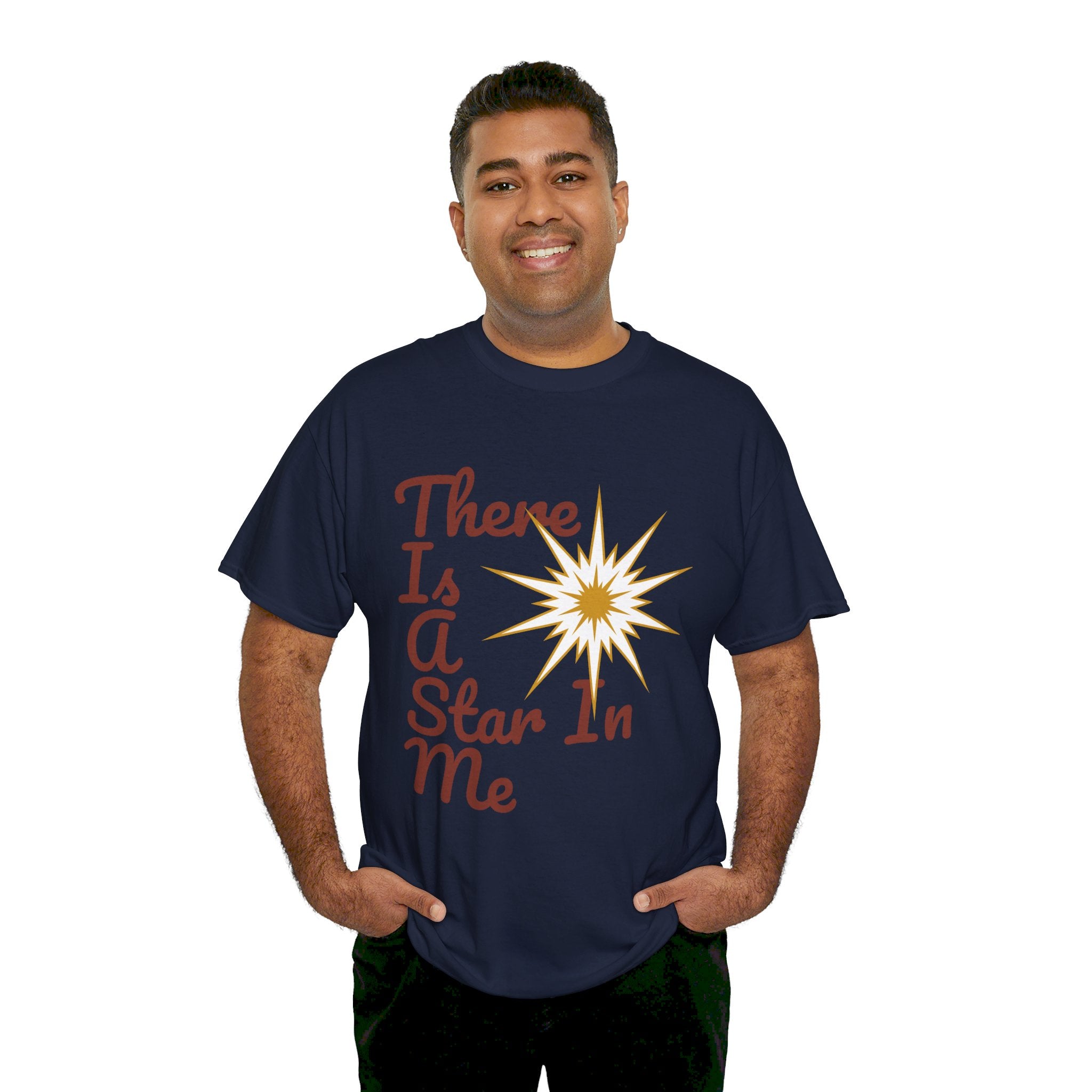 Star Unisex Heavy Cotton Tee  (There Is A Star In Me)