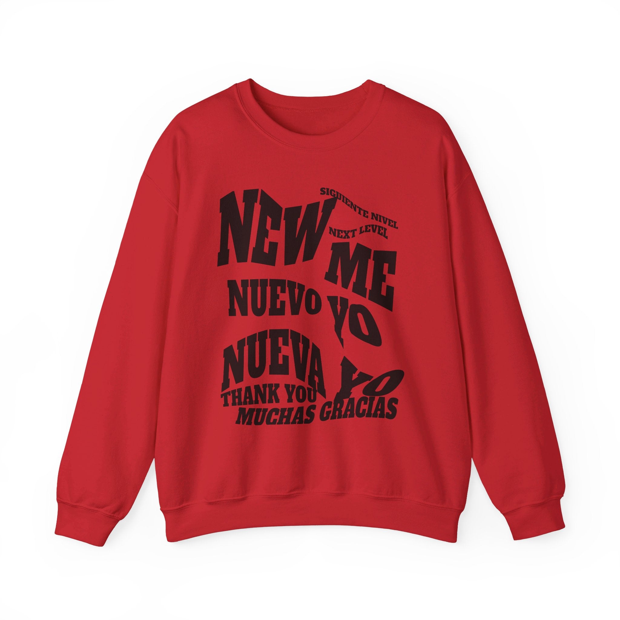 Unisex Heavy Blend™ Crewneck Sweatshirt, good design concept, New Me, Nuevo Yo, Nueva Yo
