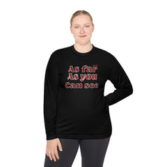 Unisex Lightweight Long Sleeve Tee(As Far As You Can See)