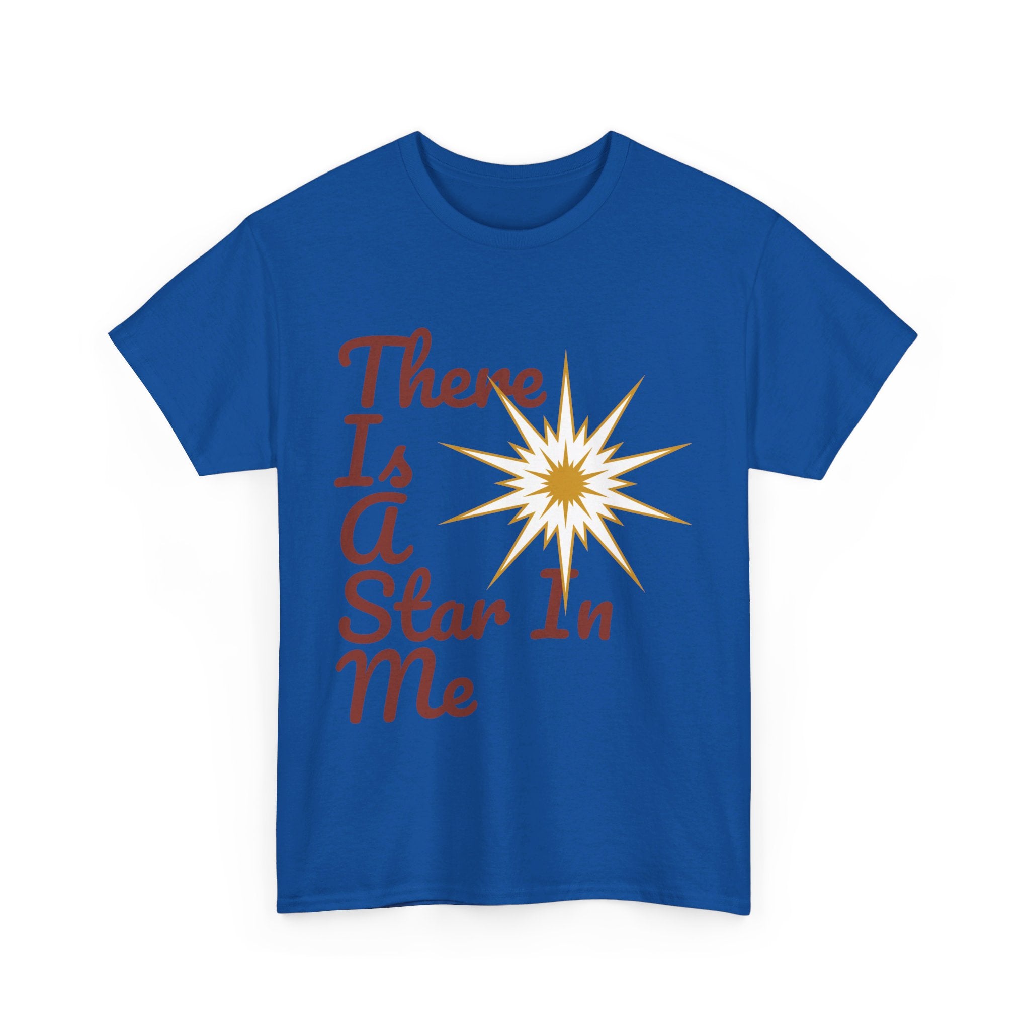 Star Unisex Heavy Cotton Tee  (There Is A Star In Me)