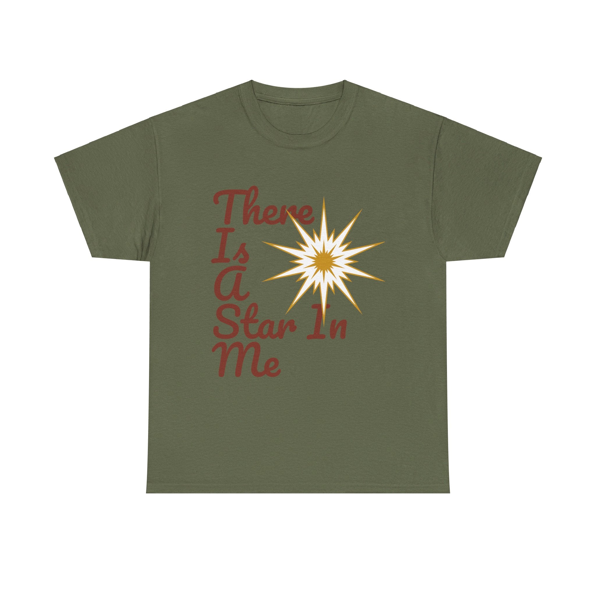 Star Unisex Heavy Cotton Tee  (There Is A Star In Me)