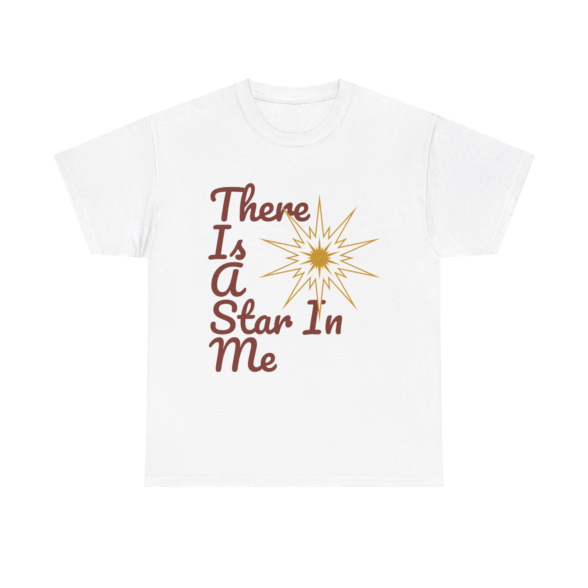 Star Unisex Heavy Cotton Tee  (There Is A Star In Me)