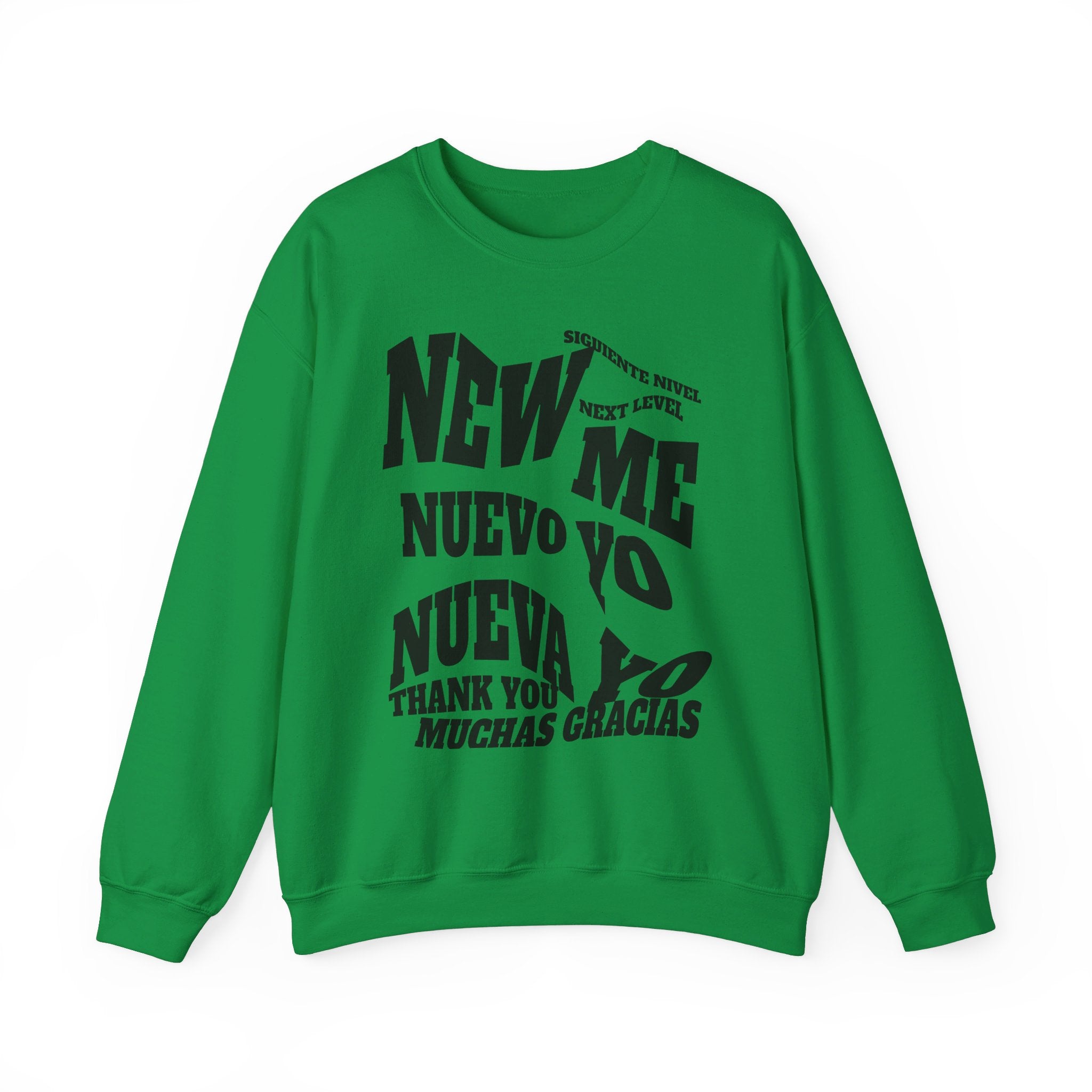Unisex Heavy Blend™ Crewneck Sweatshirt, good design concept, New Me, Nuevo Yo, Nueva Yo